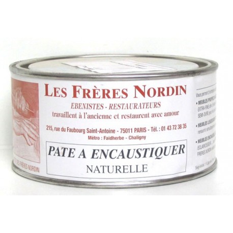 PATE A ENCAUSTIQUER NATURELLE 5 kg des Frères NORDIN