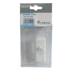 Interrupteur fil soupl.blanc sc 914940