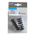 Barrette de connexion noire 4mm 12 plots sur carte 