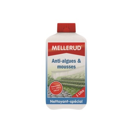 ANTI-ALGUES ET MOUSSES 1L MELLERUD