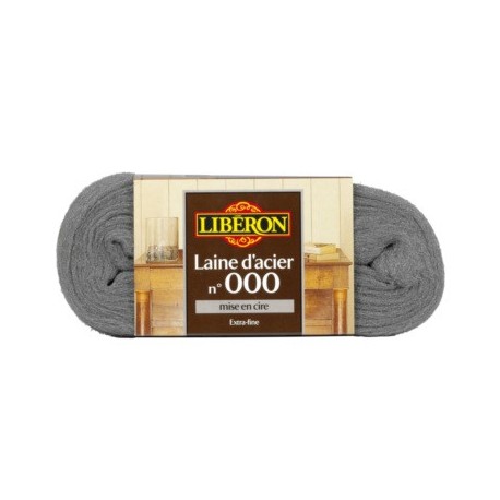 LAINE ACIER 150GR 000 LIBERON 