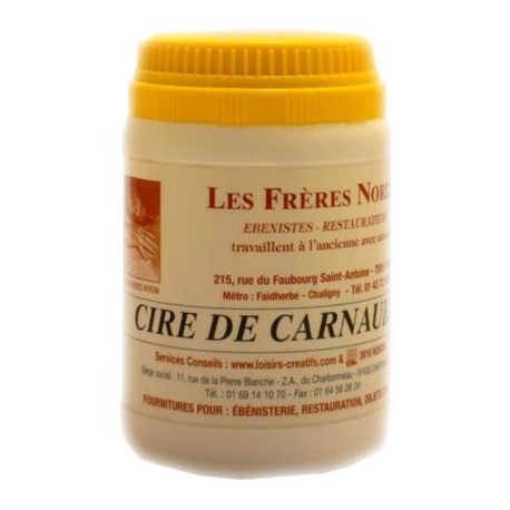 CIRE DE CARNAUBA 250ML "Les Frères Nordin"